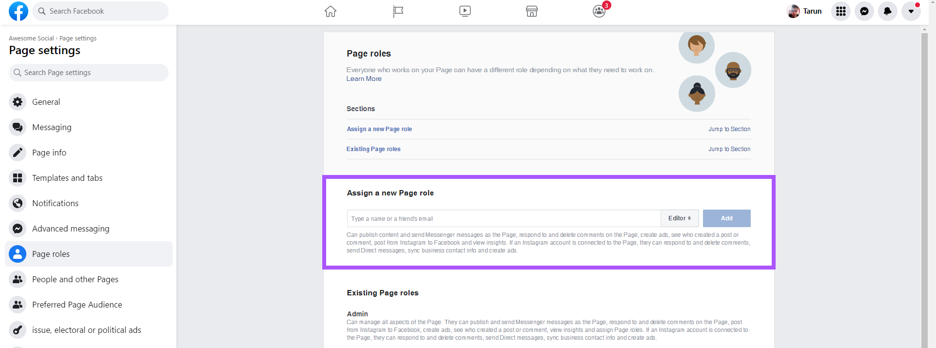 Facebook Page Roles Explained and How To Use Them Better Awesome Social